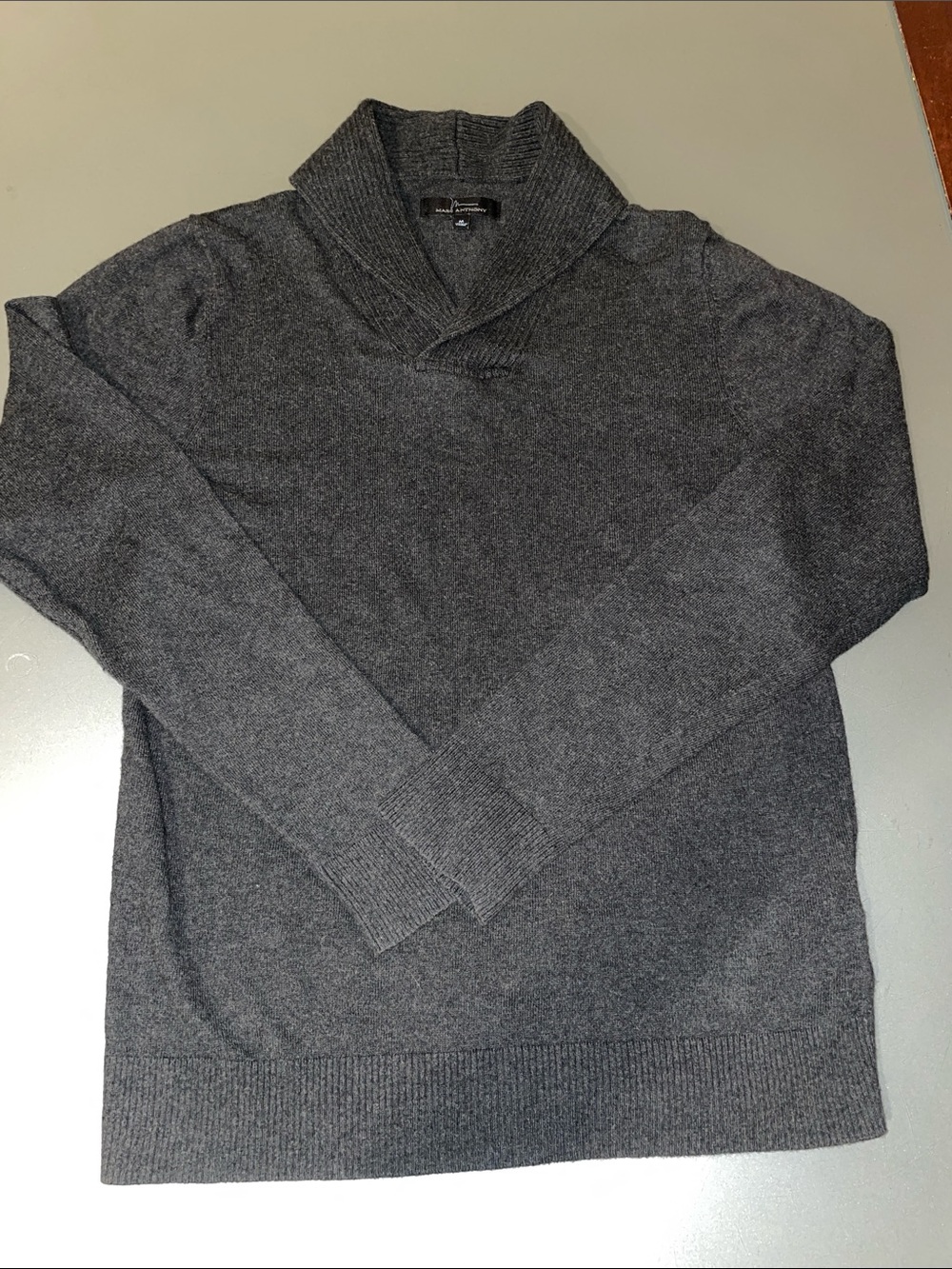 Marc Anthony Men's Turtleneck Sweater - Charcoal Gray